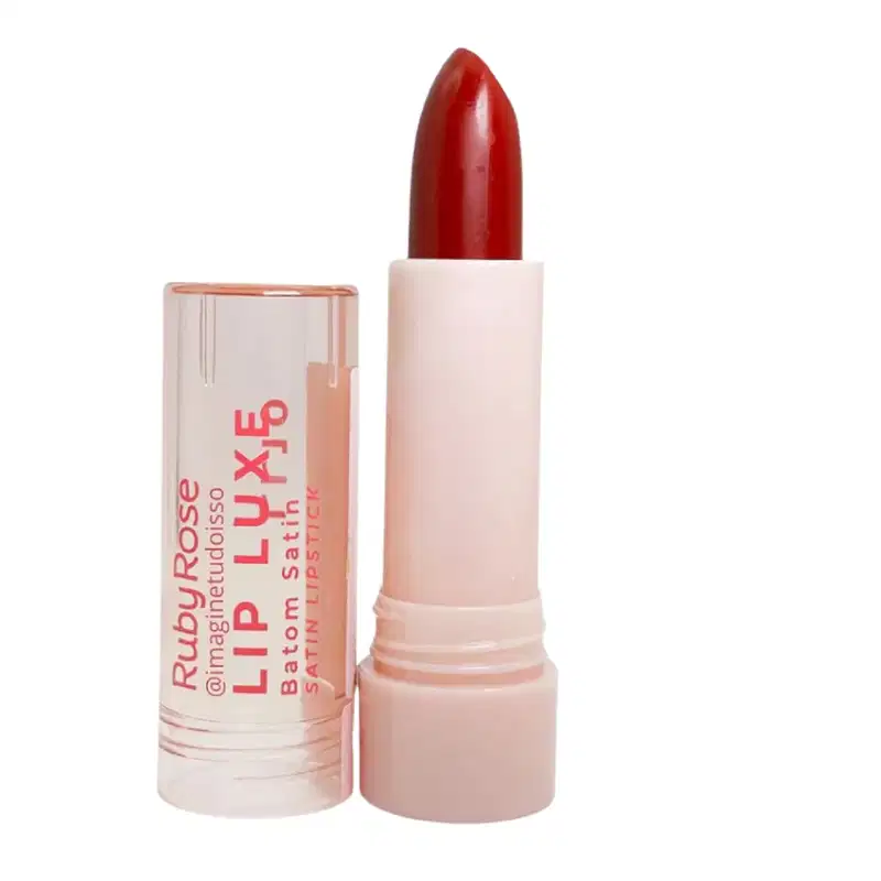 Batom Satin Lip Luxe Ruby Rose HBL6000 Vermelho Rosa Marrom Cor:LL10