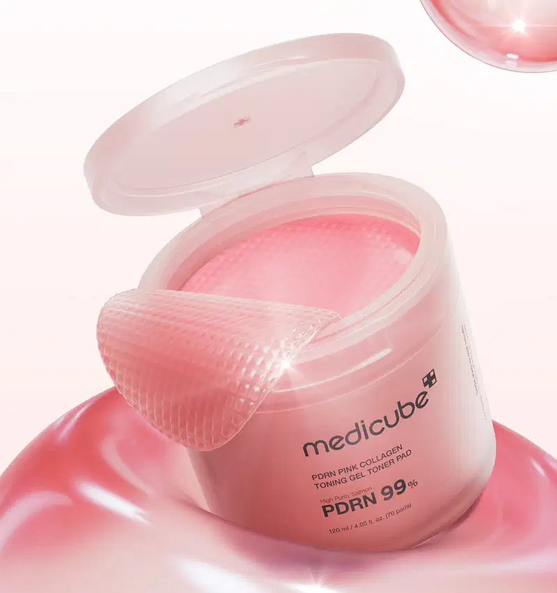 Medicube Toner Pad Pink - Pads de Hidrogel (70 Unidades)