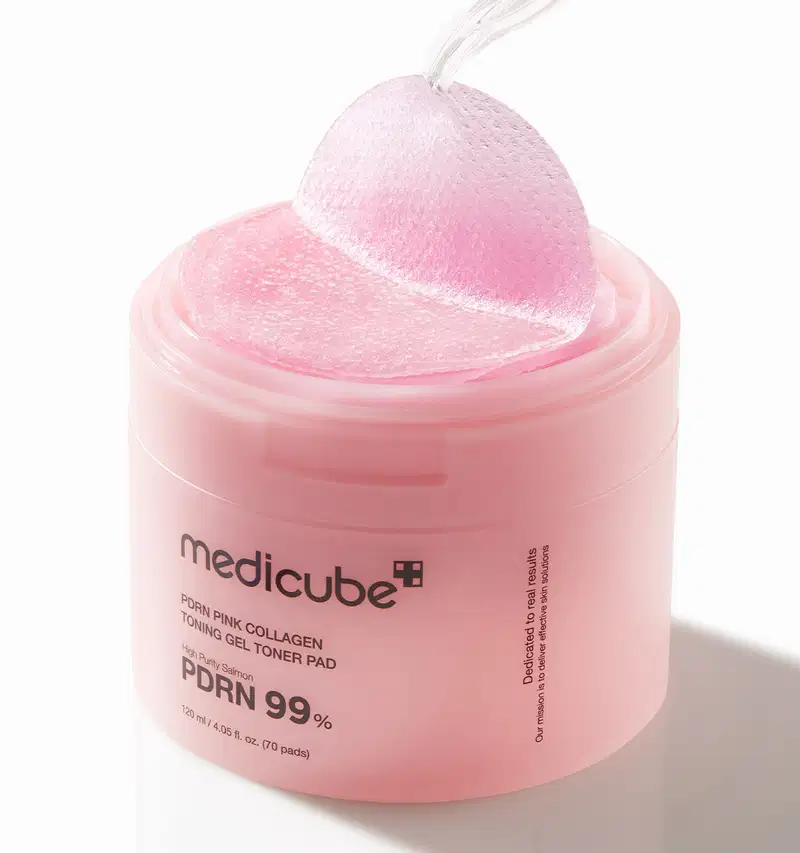 Medicube Toner Pad Pink - Pads de Hidrogel (70 Unidades)