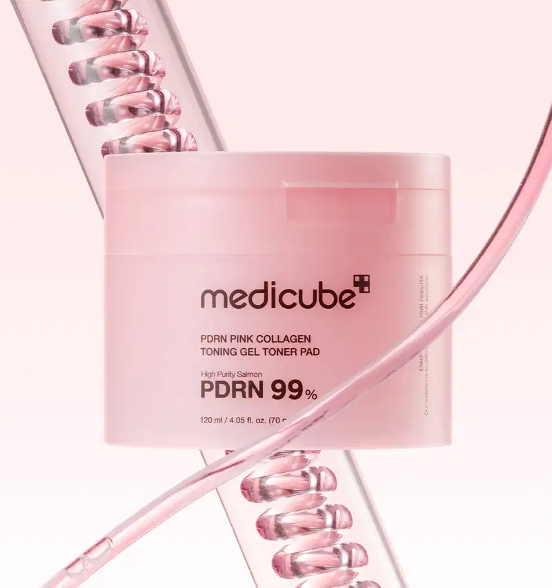 Medicube Toner Pad Pink - Pads de Hidrogel (70 Unidades)