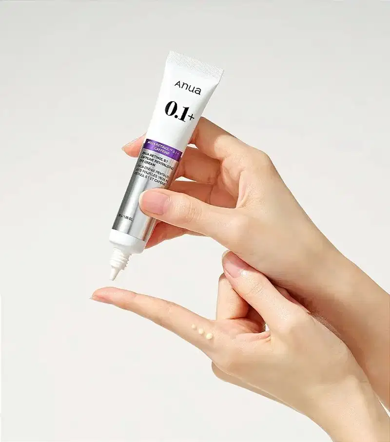 Anua Retinol Caffeine Revitalizing Eye Cream 30g - Área dos Olhos