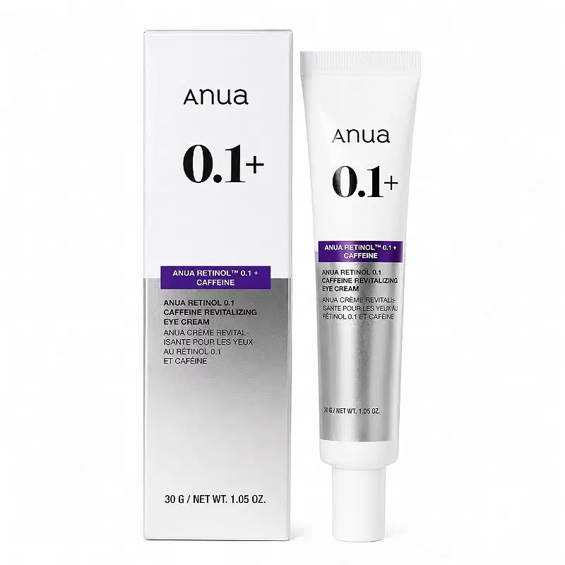 Anua Retinol Caffeine Revitalizing Eye Cream 30g - Área dos Olhos