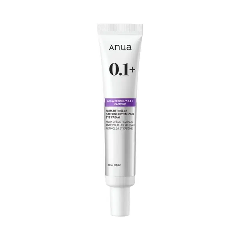 Anua Retinol Caffeine Revitalizing Eye Cream 30g - Área dos Olhos