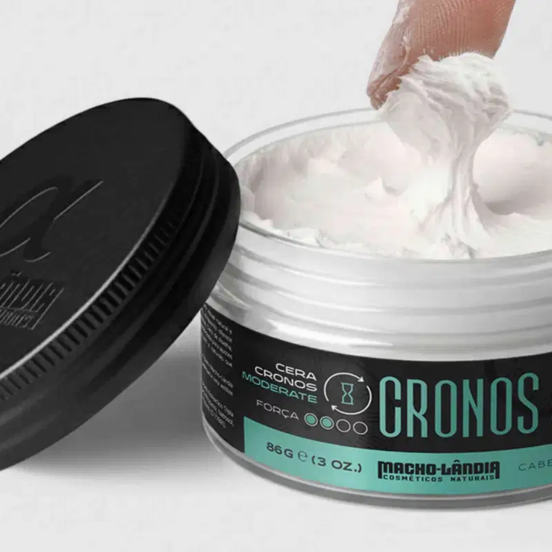 Kit Macho-Lândia Cera Matte Moderate Cronos + Leave-in Kairos M:12/12