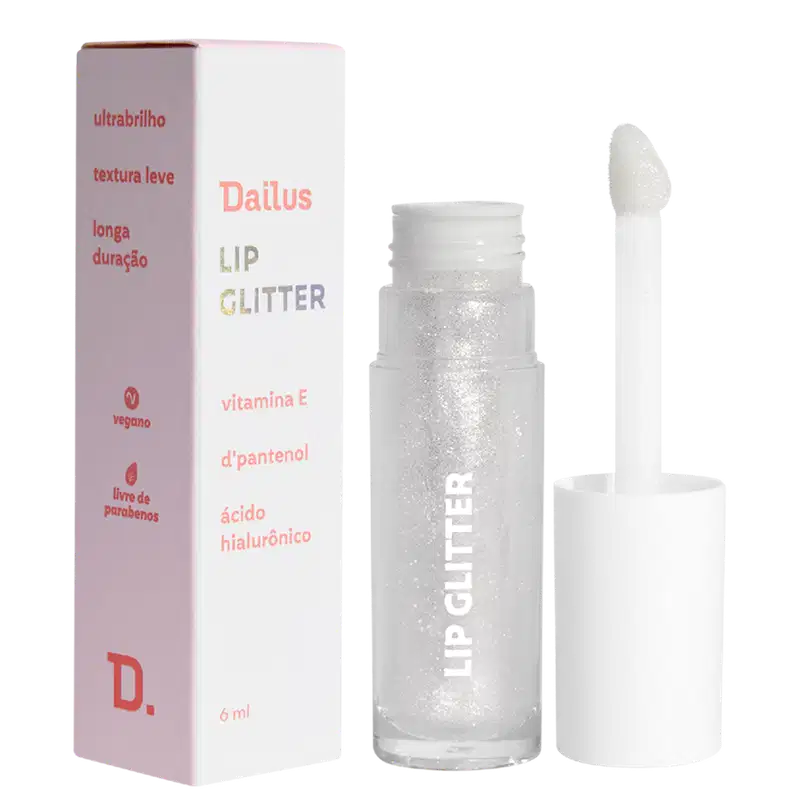 Dailus Lip Glitter Holo Bomb - Brilho Labial 6ml