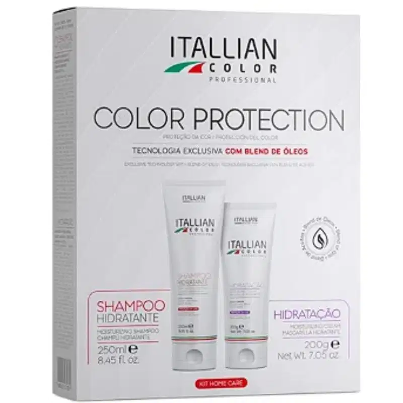 Kit Itallian Hairtech Color Professional Home Care (2 Produtos)