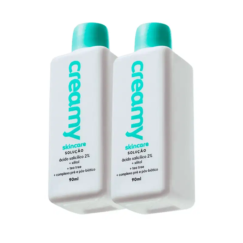 Kit Creamy Ácido Salicílico Antiacne Double (2 Unidades)