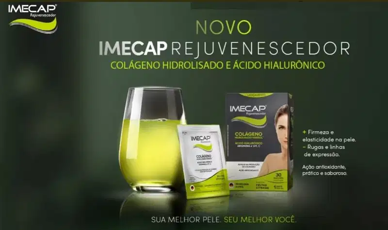 Imecap Face Rejuvenecedor Ácido Hialurônico - Colágeno Hidrolisado (30 Sachês)