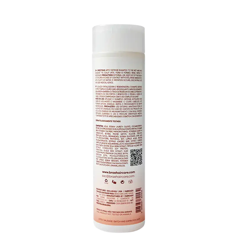 Braé Defense Anti Hair Loss - Shampoo 250ml