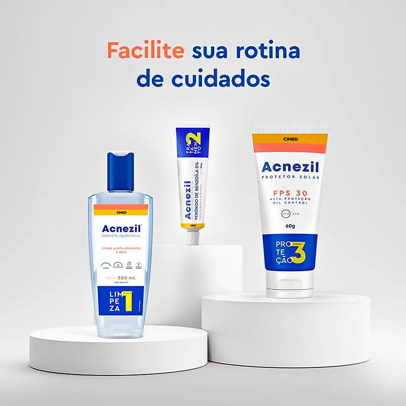 Cimed Acnezil Antisséptico - Sabonete Líquido Facial 200ml