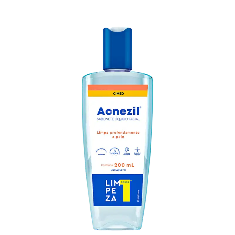 Cimed Acnezil Antisséptico - Sabonete Líquido Facial 200ml