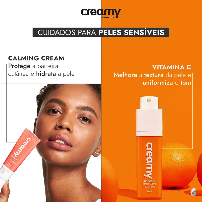 Kit Creamy Vitamina C + Calming Duo (2 Produtos)