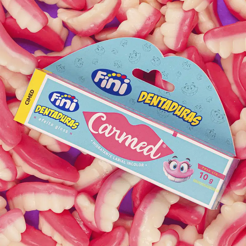 Carmed Fini Dentaduras - Hidratante Labial 10g