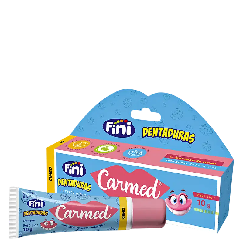 Carmed Fini Dentaduras - Hidratante Labial 10g