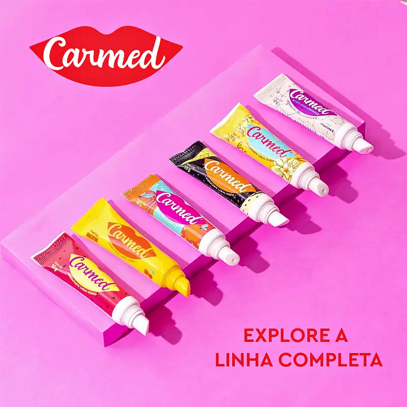 Carmed Maçã do Amor Vermelho - Hidrante Labial 10g