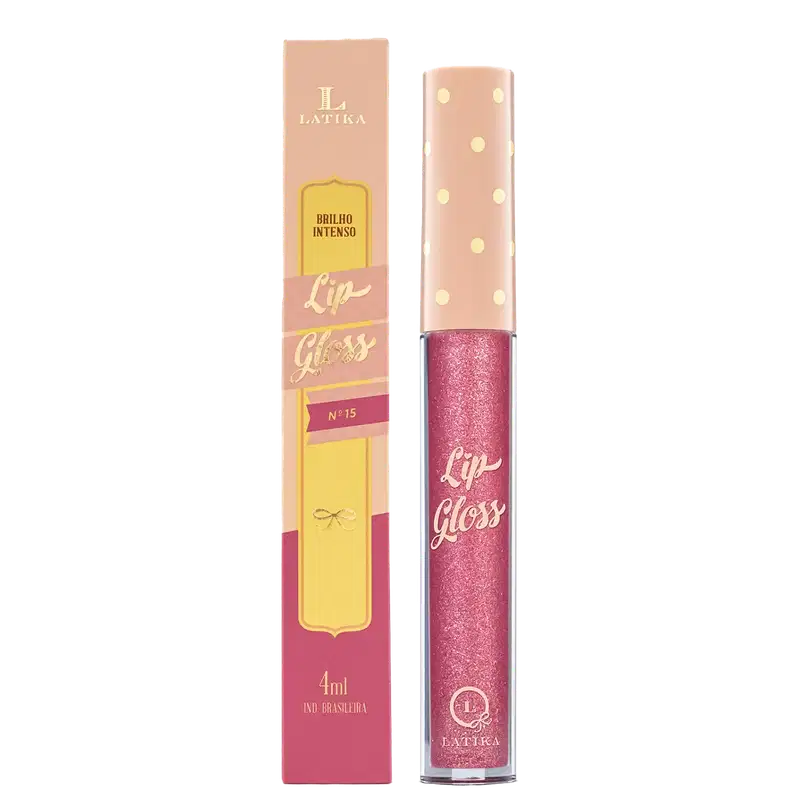 Latika Lip Gloss N° 15 - Brilho Labial 4ml