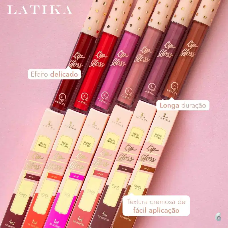 Latika Lip Gloss N° 15 - Brilho Labial 4ml