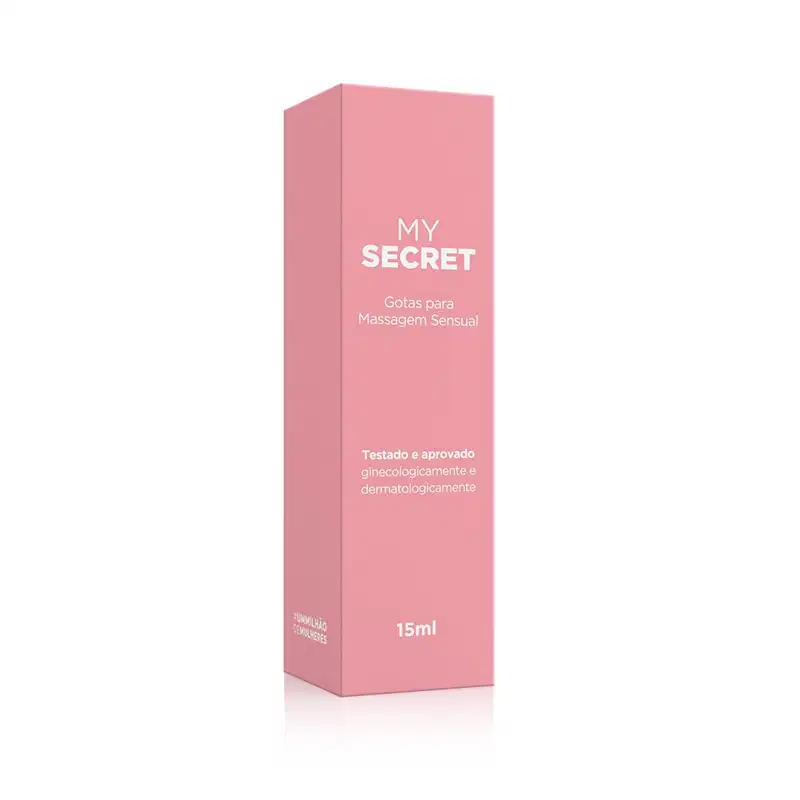 A Sós My Secret - Gel Excitante em Gotas 15ml