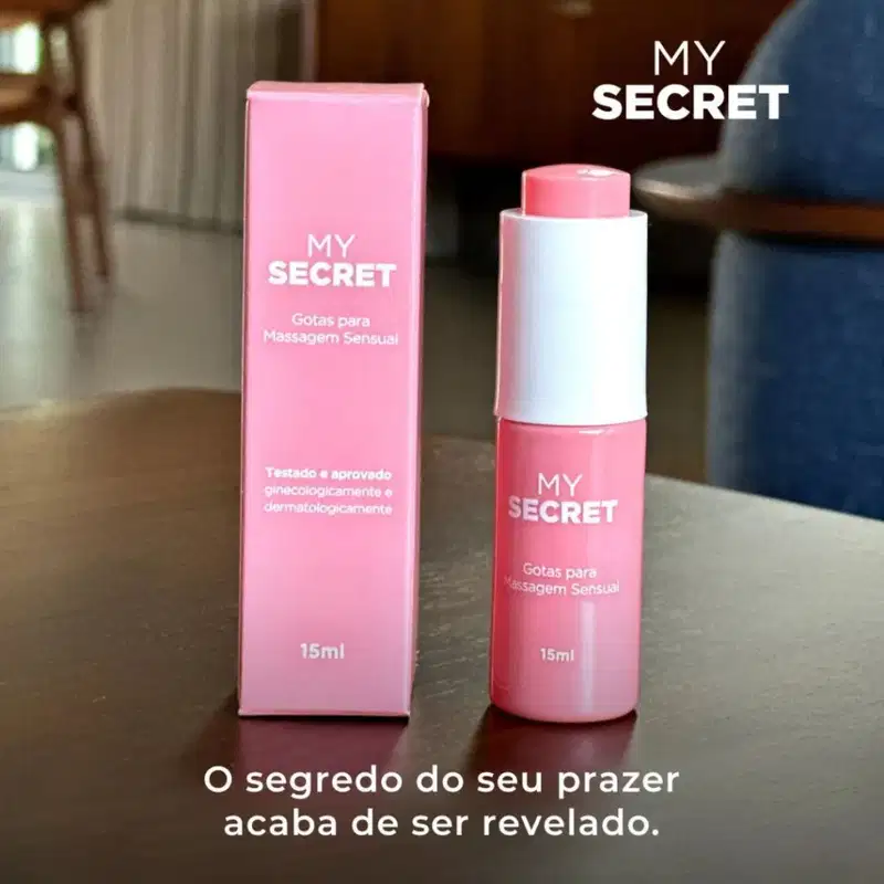 A Sós My Secret - Gel Excitante em Gotas 15ml