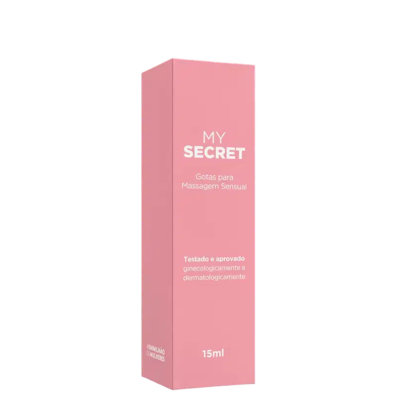 A Sós My Secret - Gel Excitante em Gotas 15ml