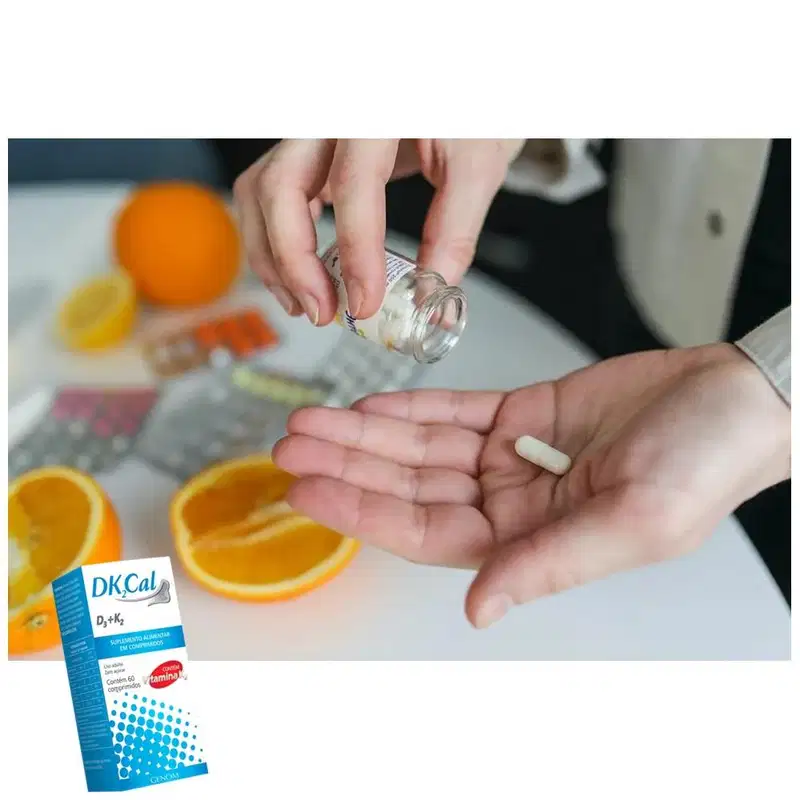 DK2CAL CALCIO 600MG +D3+K2 60CPR GENOM