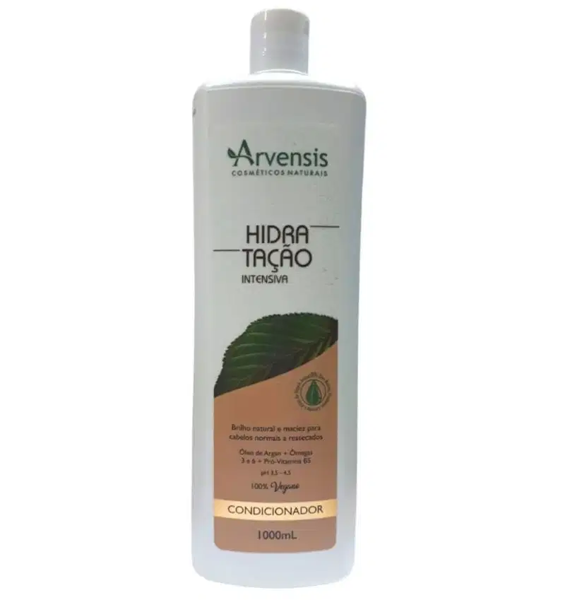 Condicionador Hidratação Intensiva de Arvensis. Volumetria 1L