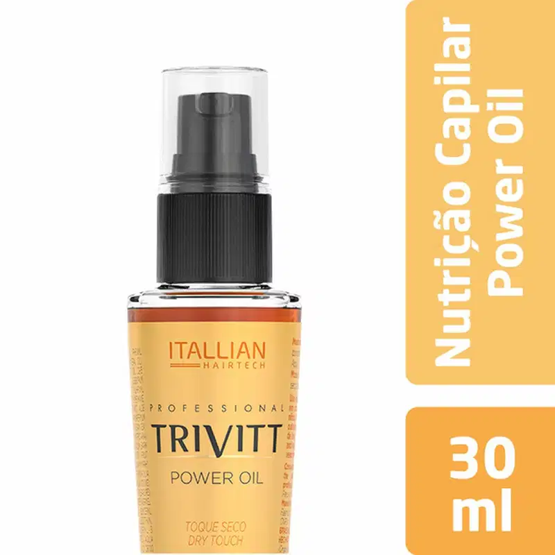 Kit Finalizador Capilar Trivitt Reparador de Pontas + Power Oil