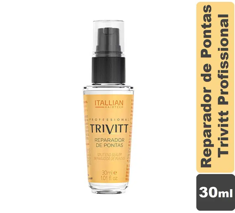 Kit Finalizador Capilar Trivitt Reparador de Pontas + Power Oil