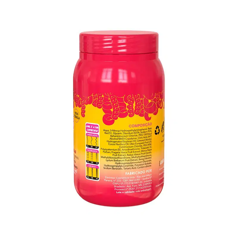Máscara Salon Line Maionese Matizadora Vermelha - 500g