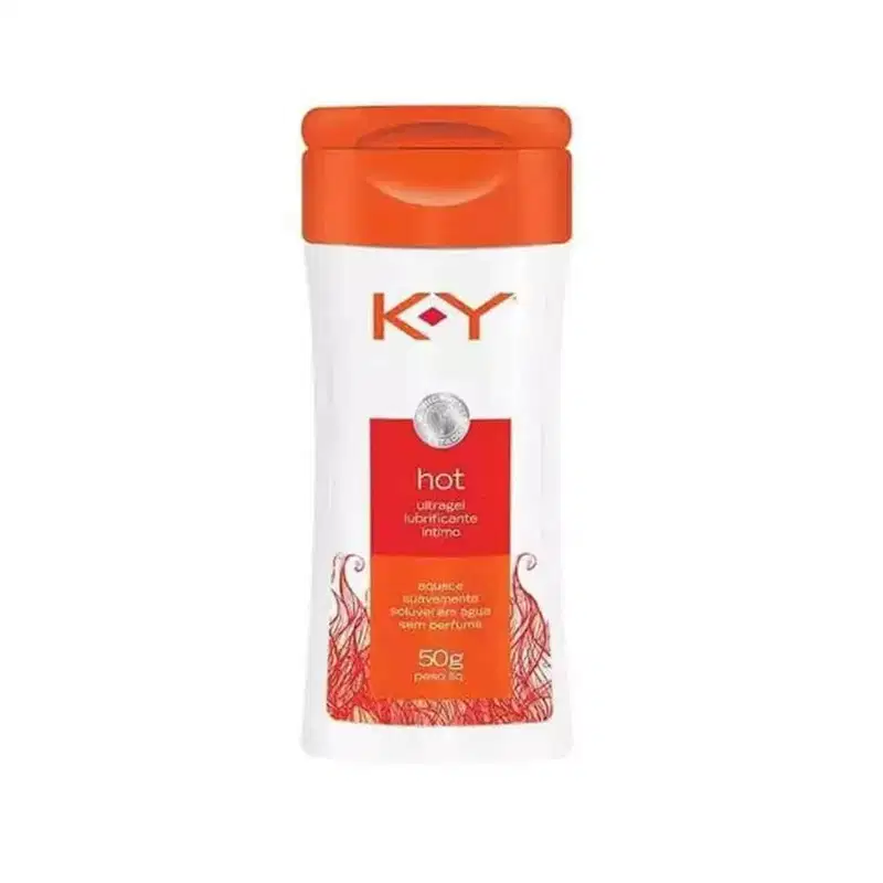 Gel Lubrificante Íntimo Hot K-y Ky Aquece - 50g
