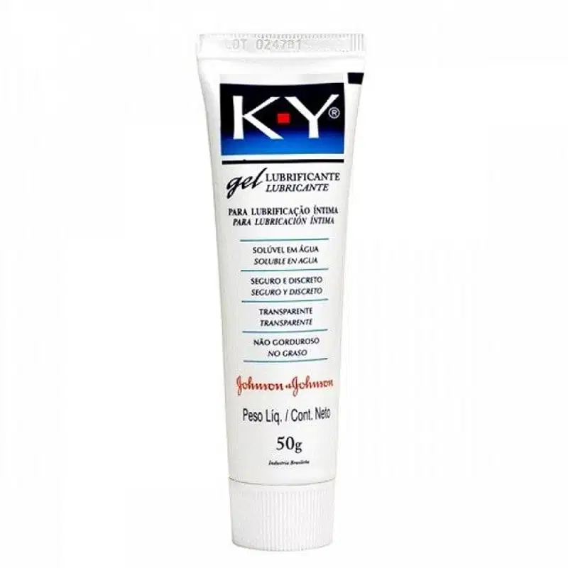 Gel Lubrificante Íntimo K-Y Ky Neutro Base de Água - 50g
