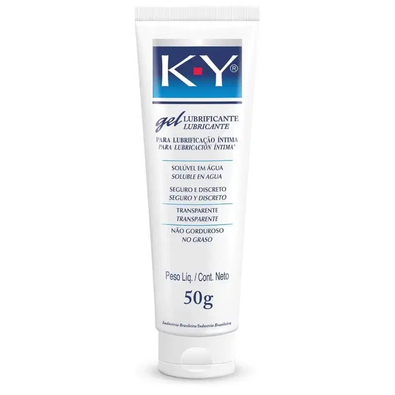 Gel Lubrificante Íntimo K-Y Ky Neutro Base de Água - 50g