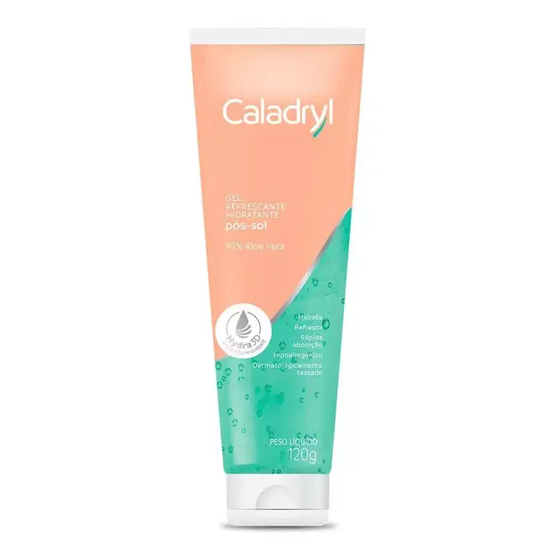Caladryl Aloe Vera - Gel Pós-Sol 120g