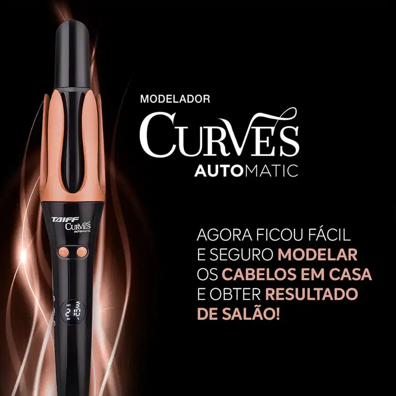 Taiff Curves Automatic Bivolt 210ºC - Modelador de Cachos