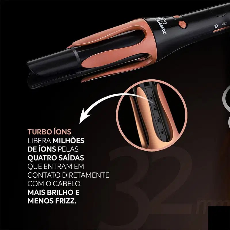 Taiff Curves Automatic Bivolt 210ºC - Modelador de Cachos