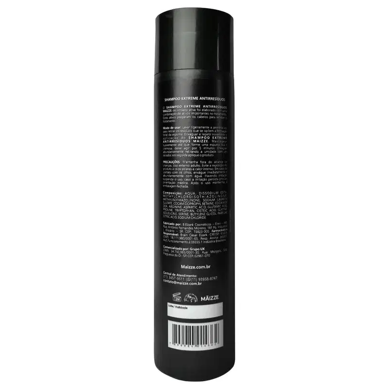 Maizze Shampoo Extreme Antirresiduos 300ML