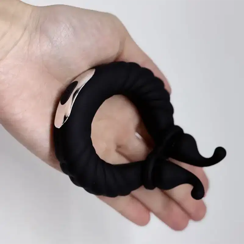 Vibrador Anel Peniano Wild Preto de Désir Atelier