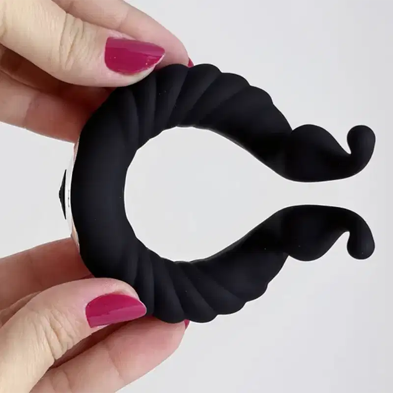 Vibrador Anel Peniano Wild Preto de Désir Atelier