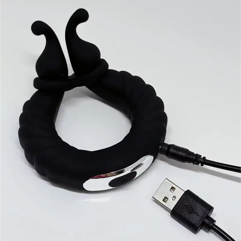 Vibrador Anel Peniano Wild Preto de Désir Atelier