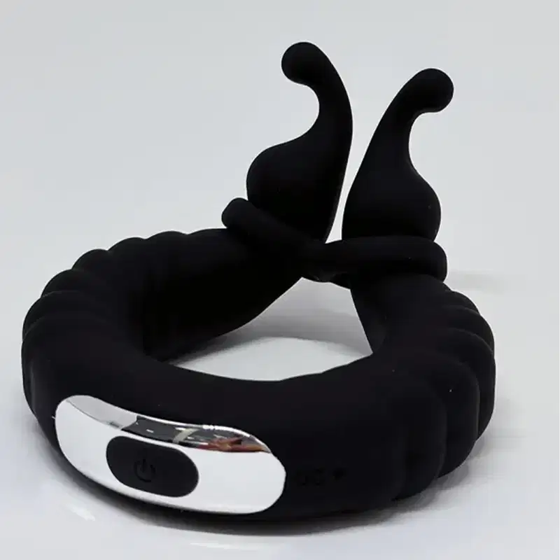 Vibrador Anel Peniano Wild Preto de Désir Atelier