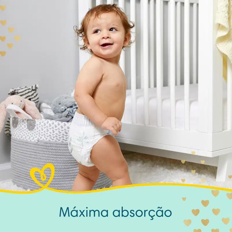 Fralda Pampers Premium Care Jumbo M 80 Unidades