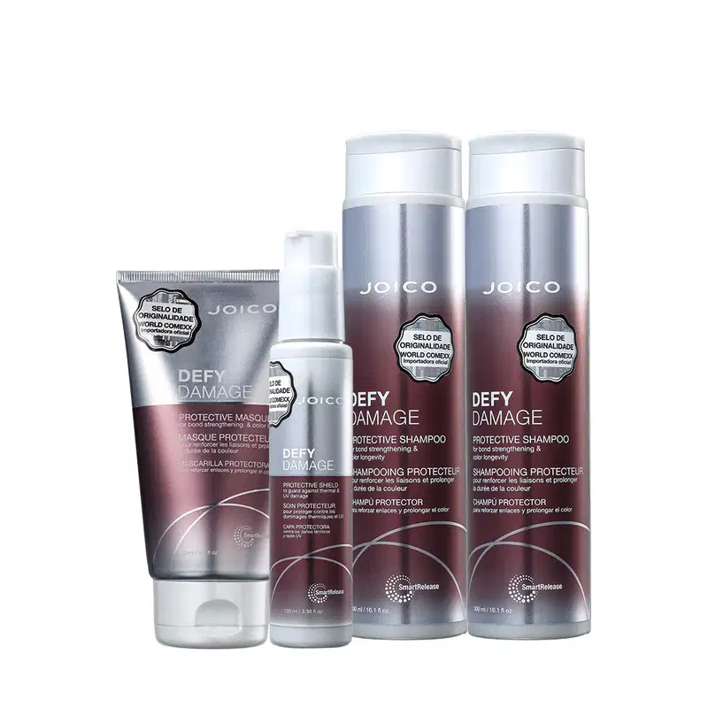 Kit Joico Defy Damage  Protective Shield e Mask  (4 produtos)