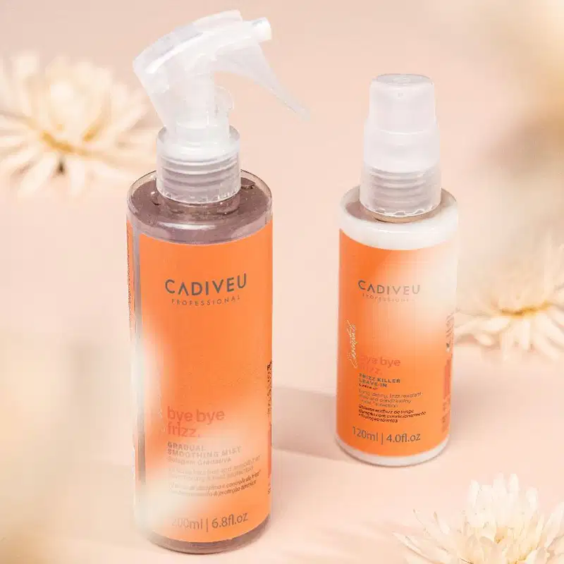Kit Cadiveu Professional Bye Bye Frizz Selagem Gradativa e Leave-in (2 produtos)