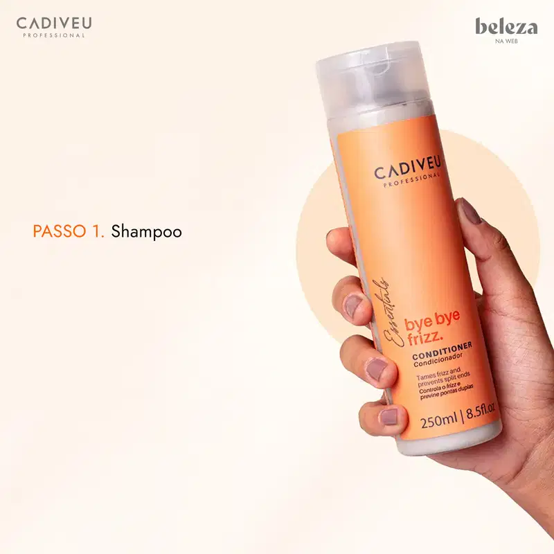 Kit Cadiveu Professional Bye Bye Frizz Shampoo Extra e Condicionador (3 produtos)