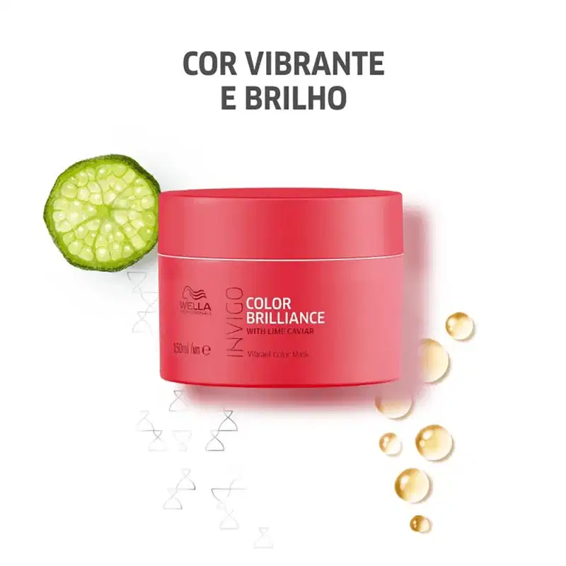Kit Wella Professionals Invigo Color Brilliance Oil Power Shine Light (4 Produtos)