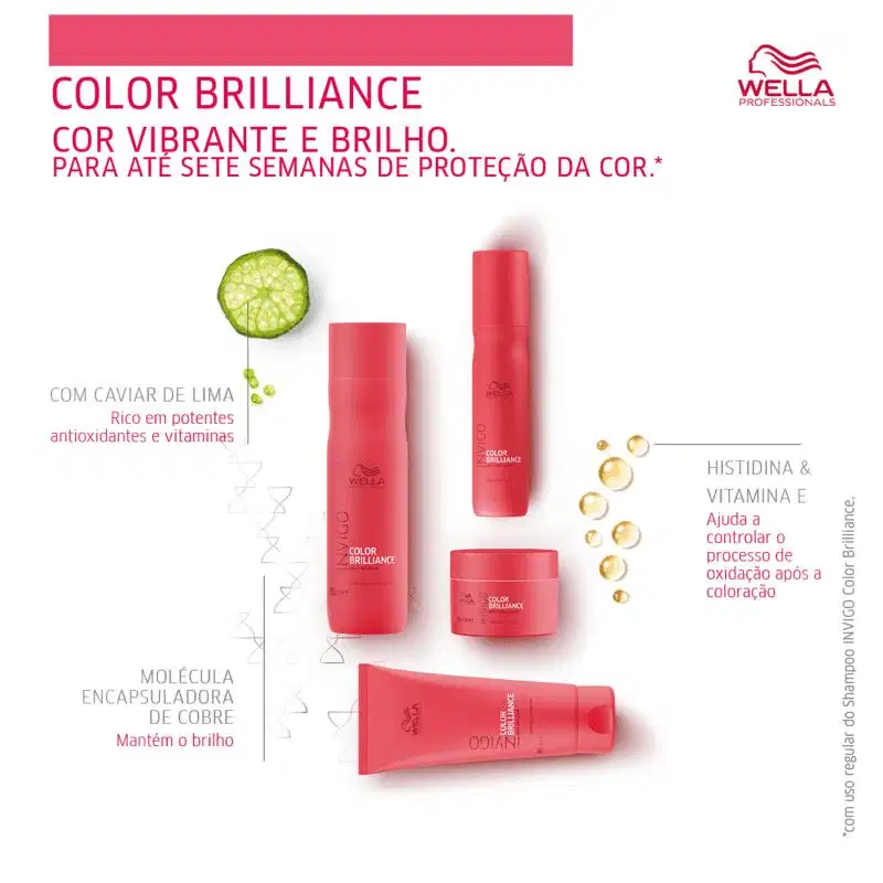 Kit Wella Professionals Invigo Color Brilliance Oil Reflections Shine Care (2 Produtos)
