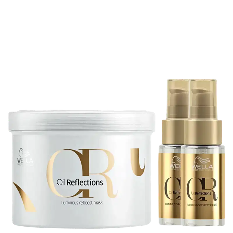 Kit Wella Professionals Oil Reflections Mask Duo Oil (3 Produtos)