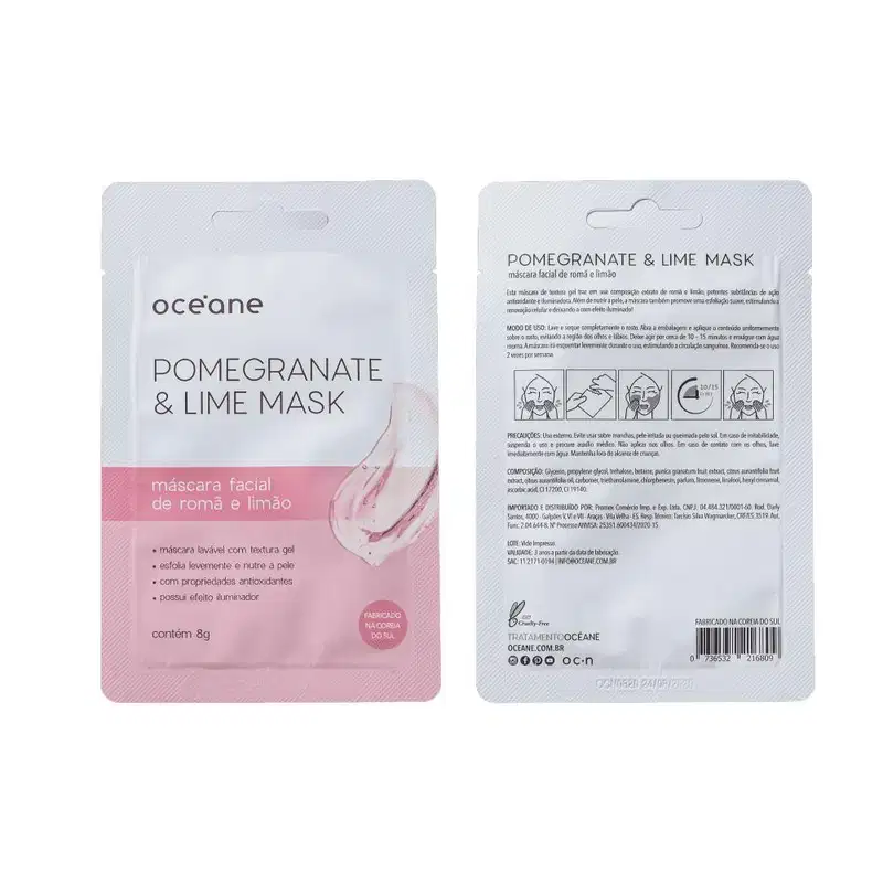 Océane Pomegranate & Lime - Máscara Facial 8g-DISABLED
