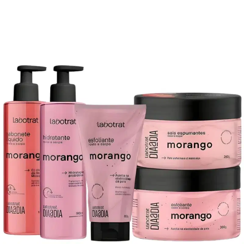 Labotrat Morango - Esfoliante Facial e Corporal 300g