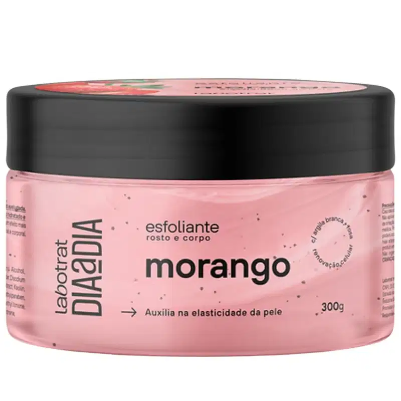 Labotrat Morango - Esfoliante Facial e Corporal 300g
